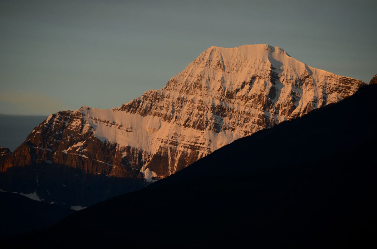 01C Mount Edith Cavell Just After Sunrise From Jasper